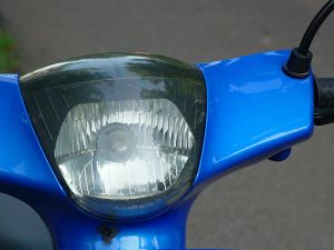 Blue Scooter